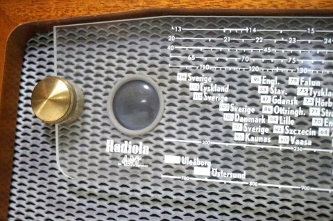 H-P ZABYTKOWE RADIO LAMPOWE RADIOLA ZE SZWECJI