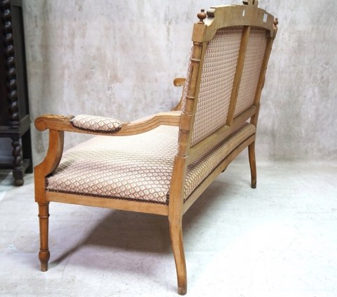H-P EFEKTOWNA SOFA KANAPA W STYLU LUDWIKA XVI KLASYCZNA ELEGANCJA