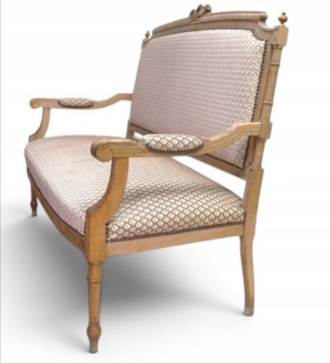 H-P EFEKTOWNA SOFA KANAPA W STYLU LUDWIKA XVI KLASYCZNA ELEGANCJA