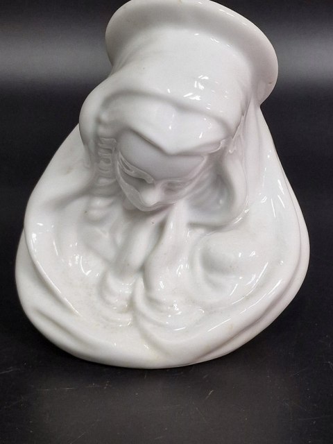 H-P PORCELANOWA FIGURKA MATKI BOSKIEJ ŚWIECZNIK LOURDES