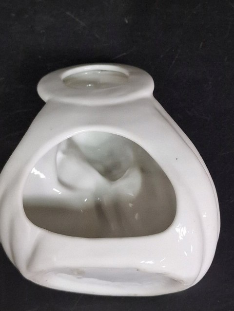 H-P PORCELANOWA FIGURKA MATKI BOSKIEJ ŚWIECZNIK LOURDES
