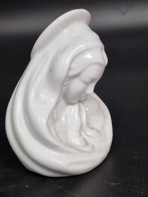 H-P PORCELANOWA FIGURKA MATKI BOSKIEJ ŚWIECZNIK LOURDES
