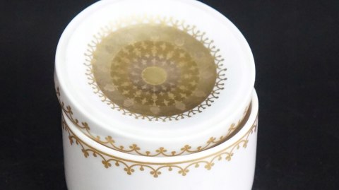 H-P ŚLICZNE PUZDERKO Z PORCELANY ROSENTHAL
