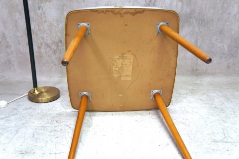 H-P STOLIK KAWOWY PATYCZAK Alburette Mid-century modern DDR PRL