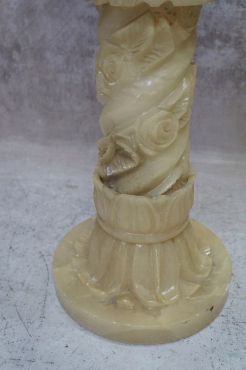 H-P WSPANIAŁA KOLUMNA ALABASTER PIEDESTAŁ WYSOKA 98cm