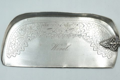 H-P ANTYCZNA ŁYŻKA DO ZBIERANIA OKRUCHÓW ZE STOŁU Mappin & Webb