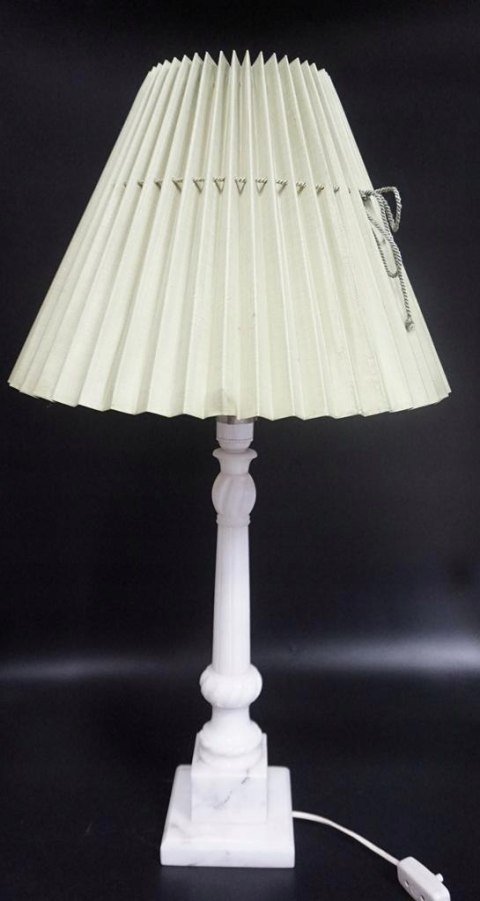 H-P EFEKTOWNA WYSOKA LAMPA KOLUMNOWA Z MARMURU