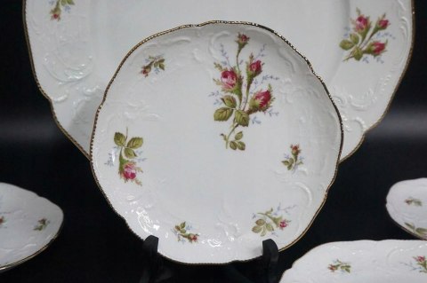 H-P KOMPLET ROSENTHAL TALERZ NA CIASTO +6 TALERZY DESEROWYCH Sanssouci