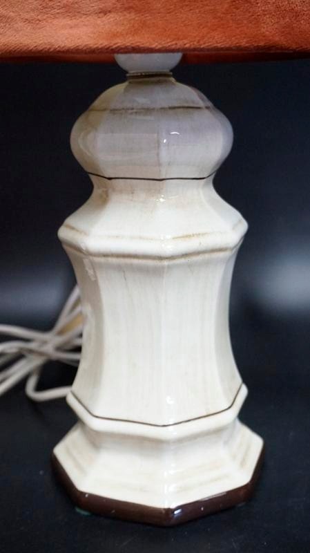 H-P PIĘKNA CERAMICZNA LAMPA WŁOSKA BASSANO