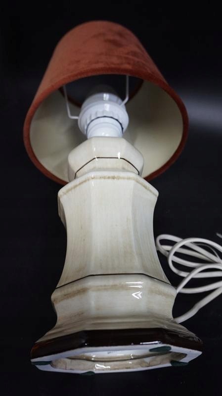 H-P PIĘKNA CERAMICZNA LAMPA WŁOSKA BASSANO