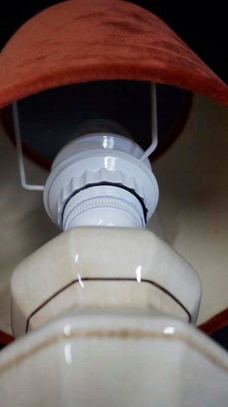 H-P PIĘKNA CERAMICZNA LAMPA WŁOSKA BASSANO
