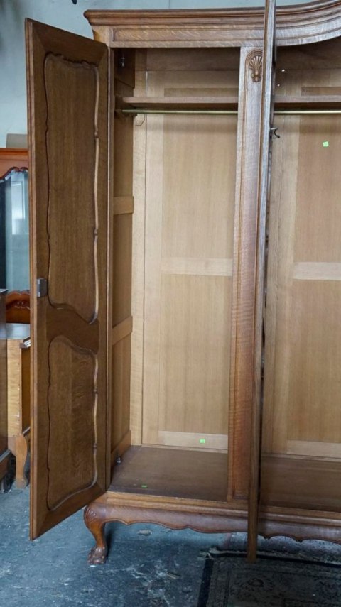 H-P POJEMNA SZAFA GARDEROBA CZTERODRZWIOWA- DREWNO