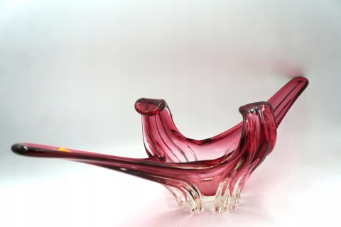 H-P UNIKATOWA PATERA MURANO SZKŁO WENECJA 63cm