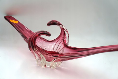 H-P UNIKATOWA PATERA MURANO SZKŁO WENECJA 63cm