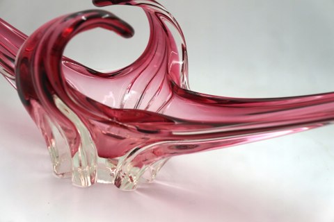 H-P UNIKATOWA PATERA MURANO SZKŁO WENECJA 63cm