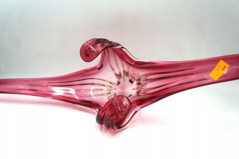 H-P UNIKATOWA PATERA MURANO SZKŁO WENECJA 63cm