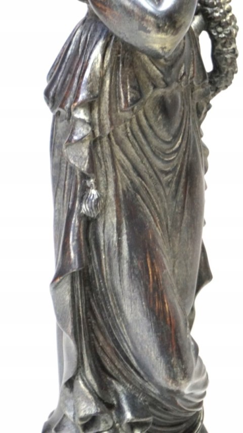 H-P WYSOKA DUŻA FIGURA RZYMIANKA - ALABASTER BARWIONY 63cm