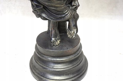 H-P WYSOKA DUŻA FIGURA RZYMIANKA - ALABASTER BARWIONY 63cm