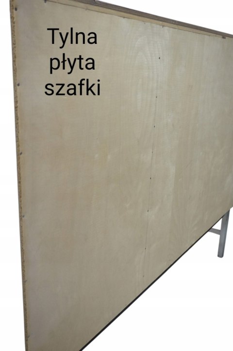 H-P WYSOKA SKANDYNAWSKA KOMODA SZAFKA BIAŁA PAKOWNA