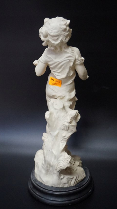 H-P CUDNA FIGURA RZEŹBA ALABASTER DZIEWCZYNA wzór Moreau