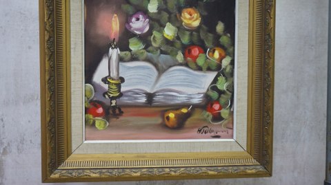 H-P HUGO PALMQUIST (1908-1944) - MARTWA NATURA KSIĄŻKĄ i ŚWIECĄ