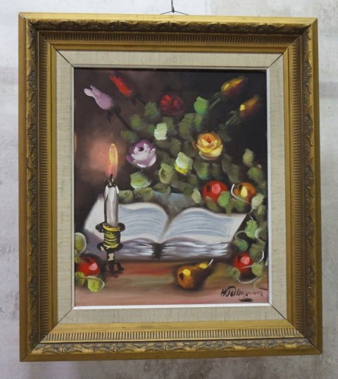 H-P HUGO PALMQUIST (1908-1944) - MARTWA NATURA KSIĄŻKĄ i ŚWIECĄ