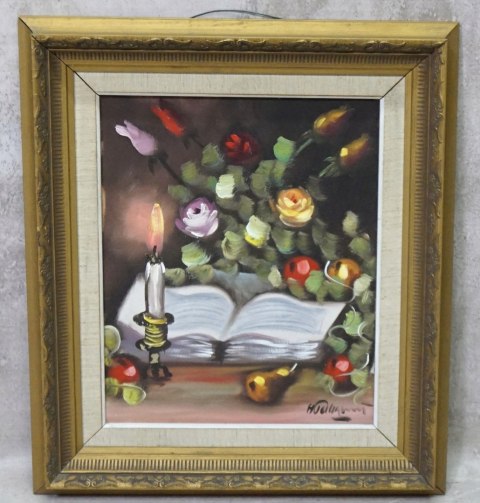 H-P HUGO PALMQUIST (1908-1944) - MARTWA NATURA KSIĄŻKĄ i ŚWIECĄ