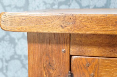 H-P KOMODA DREWNIANA LOFT WSPANIAŁA SOLIDNA /n
