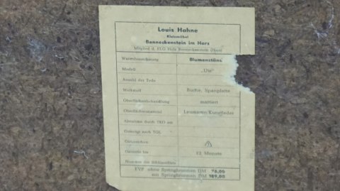 H-P KWIETNIK - STOLIK - VINTAGE LATA 60 RFN patyczak STOJAK POD KWIATY