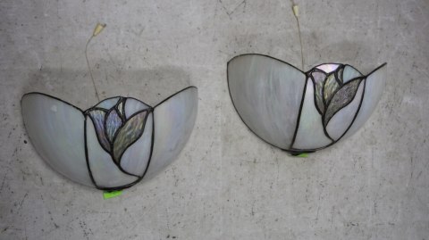H-P LAMPA ścienna TIFFANY ŚLICZNY KINKIET