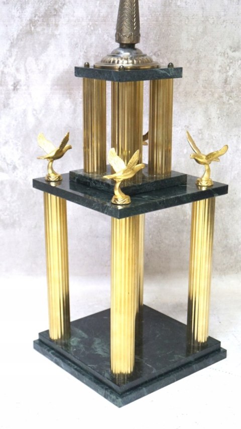 H-P OKAZAŁE TROFEUM PUCHAR DLA HODOWCY GOŁĘBI GOŁĘBIARZA 117cm