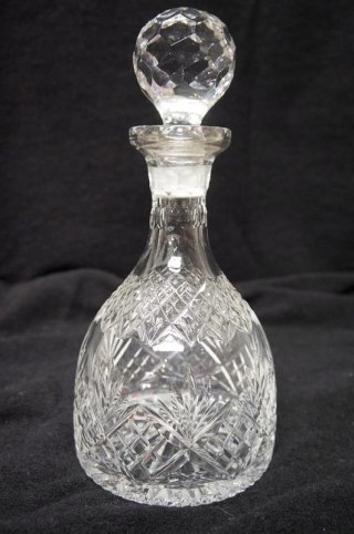 H-P PIĘKNA OKAZAŁA KARAFKA Z WIELKIM KORKIEM /n