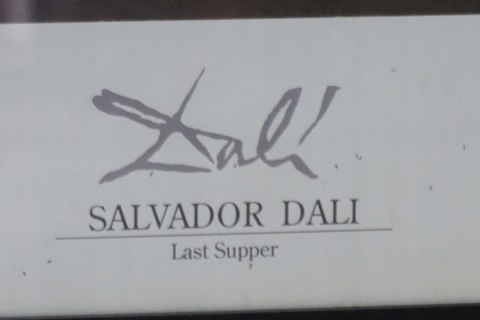H-P PLAKAT W RAMIE Salvador Dali OSTATNIA WIECZERZA