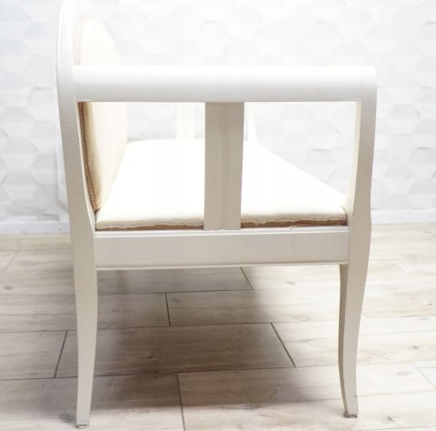 H-P SOFA KANAPA GUSTAWIAŃSKA BIAŁA do renowacji /n