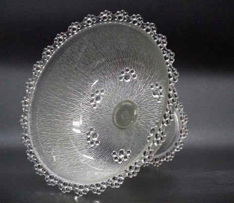 H-P Masserini Barocco- ŚLICZNA STARA PATERA MISA NA NÓŻCE OWOCARKA SZKLANA