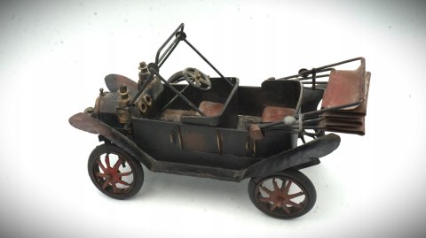 H-P Metalowy Zabytkowy Model Samochód - Cabrio - Vintage