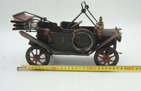 H-P Metalowy Zabytkowy Model Samochód - Cabrio - Vintage