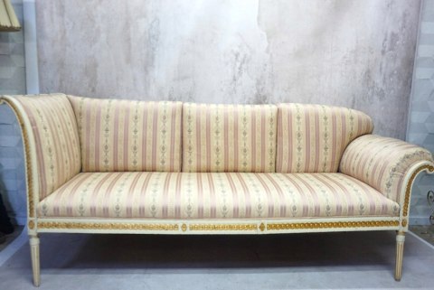 H-P SZEZLONG SOFA KANAPA W STYLU GUSTAWIAŃSKIM