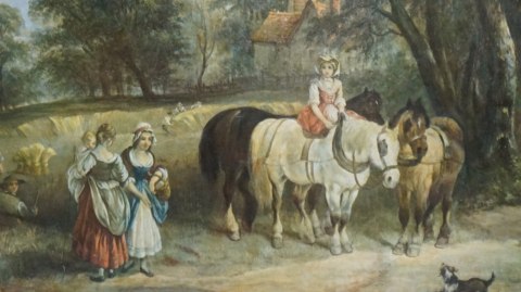 H-P WIEJSKA SIELANKA w/g Francis Wheatley (British, 1747-1801)