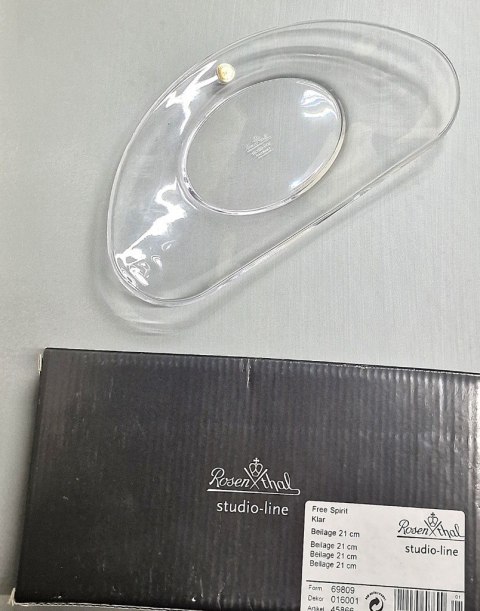 H-p Patera Rosenthal Free Spirit Klar przezroczysta