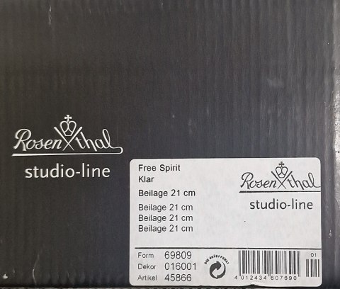 H-p Patera Rosenthal Free Spirit Klar przezroczysta