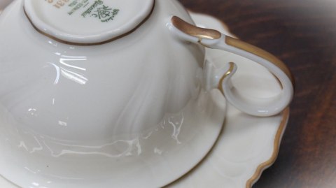 H-p ROSENTHAL VICTORIA KONACH SERWIS kawa ecru