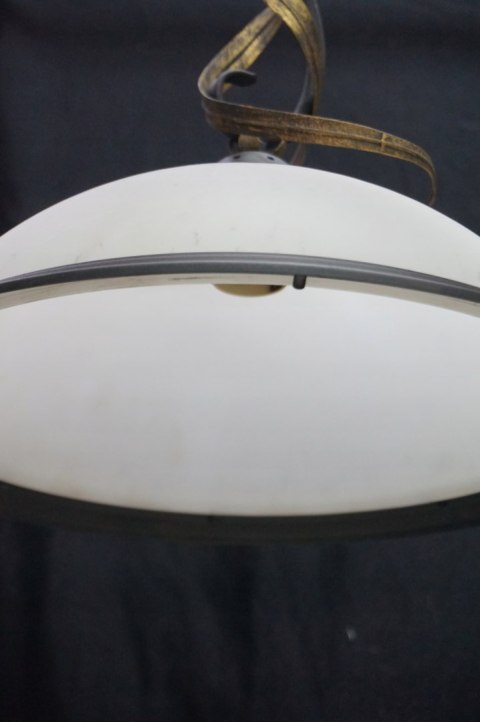 H-P LAMPA SUFITOWA ŻYRANDOL ze SZKLANYM KLOSZEM 3