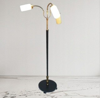 H-P UNIKATOWA LAMPA PODŁOGOWA lata 50-60 / PRL 3 ramiona
