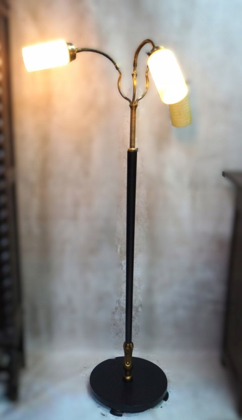 H-P UNIKATOWA LAMPA PODŁOGOWA lata 50-60 / PRL 3 ramiona