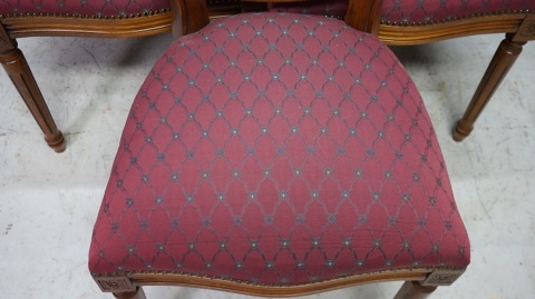 H-P KOMPET STYLOWYCH KRZESEŁ MEDALION Z RAFIĄ 6 szt KLASYKA I ELEGANCJA