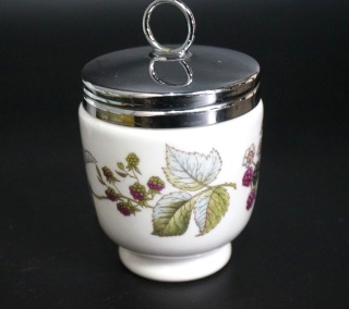 H-P PORCELANOWY POJEMNIK do gotowania jaj ROYAL WORCESTER 2