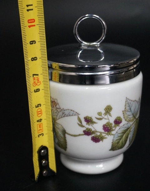 H-P PORCELANOWY POJEMNIK do gotowania jaj ROYAL WORCESTER 2