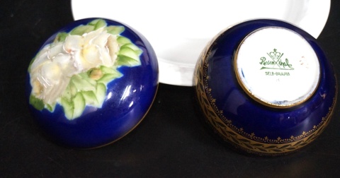 H-P PORCELANOWE PUDEŁKO PUZDERKO SZKATUŁKA ROSENTHAL 1910r