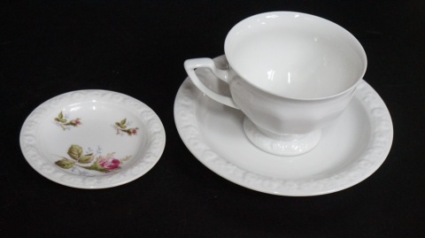 H-P ROSENTHAL MARIA MOOSROSE TALERZYKI DO KONFITUR 9CM 4SZT komplet